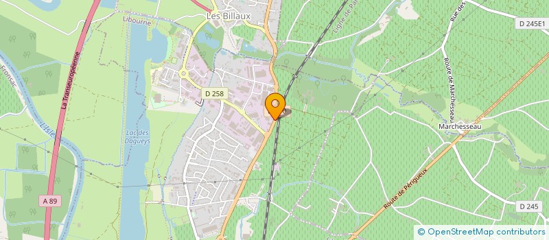 localisation de l'entreprise MONSIEUR ETIENNE ROBBA  LIBOURNE