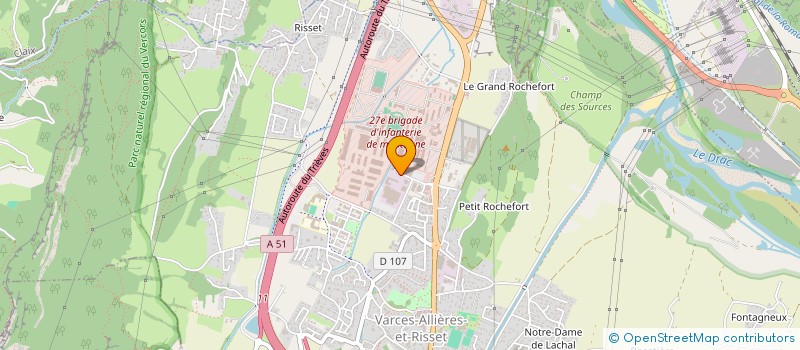 localisation de l'entreprise MONSIEUR ETIENNE ROHR  VARCES-ALLIERES-ET-RISSET