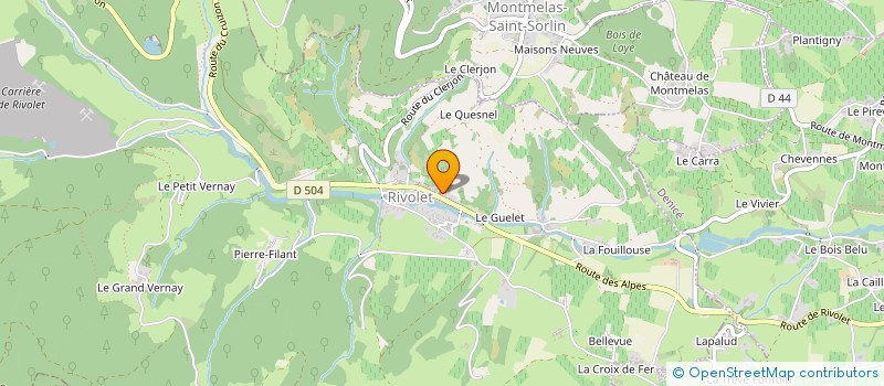 localisation de l'entreprise MONSIEUR ETIENNE ROSIER à SAINT-JULIEN
