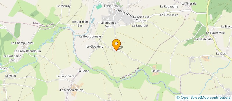 localisation de l'entreprise MONSIEUR ETIENNE ROUILLE  LAMBALLE-ARMOR