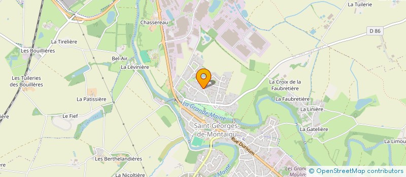 localisation de l'entreprise MONSIEUR ETIENNE ROULLON à MONTAIGU-VENDEE