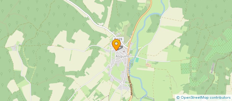 localisation de l'entreprise MONSIEUR ETIENNE ROUSSEAU  ASQUINS