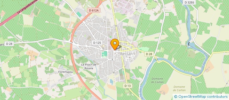 localisation de l'entreprise MONSIEUR ETIENNE ROUX  BESSAN