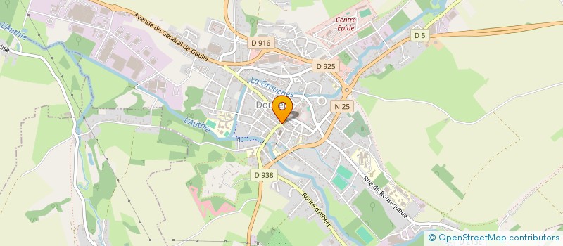 localisation de l'entreprise MONSIEUR ETIENNE RYCKEWAERT  DOULLENS