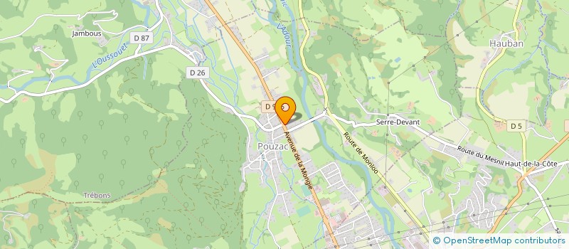 localisation de l'entreprise MONSIEUR ETIENNE SAINT  BAGNERES-DE-BIGORRE