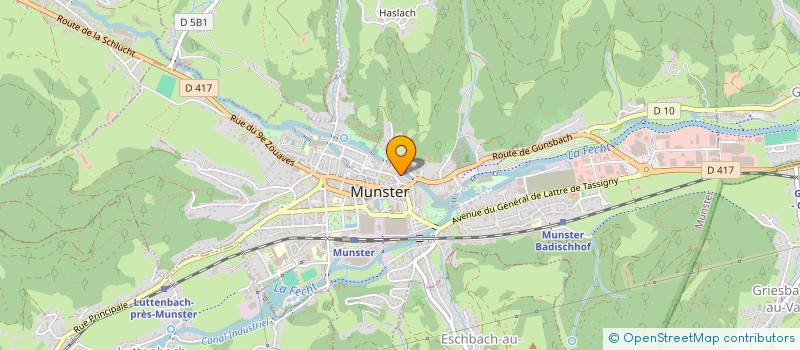 localisation de l'entreprise MONSIEUR ETIENNE SALA  MUNSTER