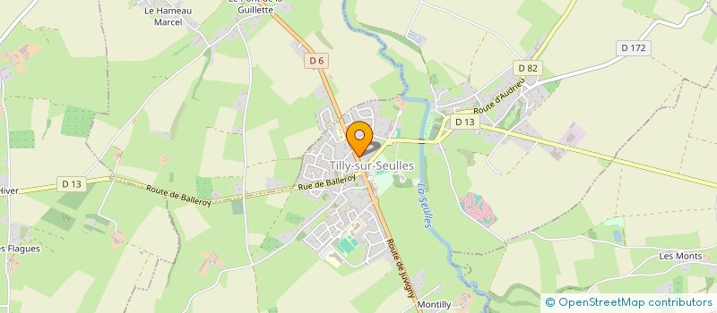 localisation de l'entreprise MONSIEUR ETIENNE SAMSON  TILLY-SUR-SEULLES