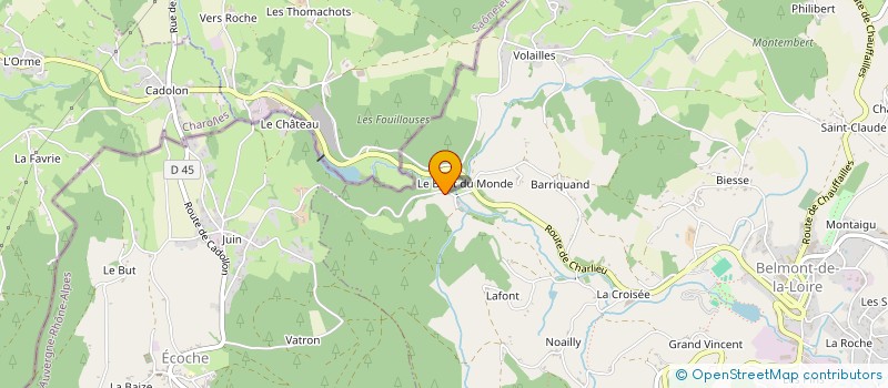 localisation de l'entreprise MONSIEUR ETIENNE SCHIED à BELMONT-DE-LA-LOIRE