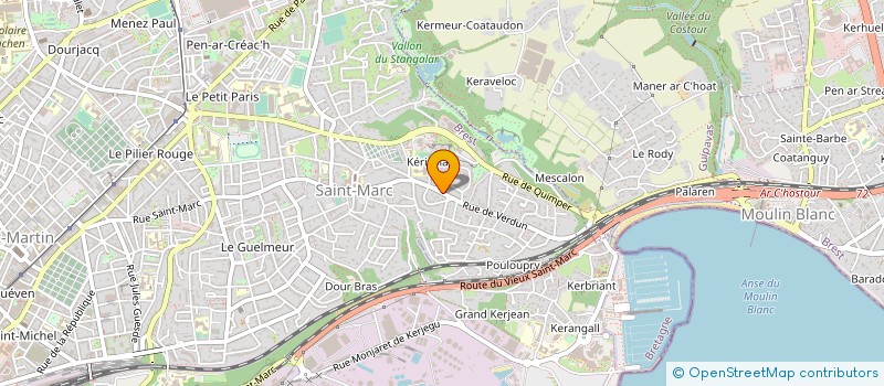 localisation de l'entreprise MONSIEUR ETIENNE SCHOLLHAMMER à BREST