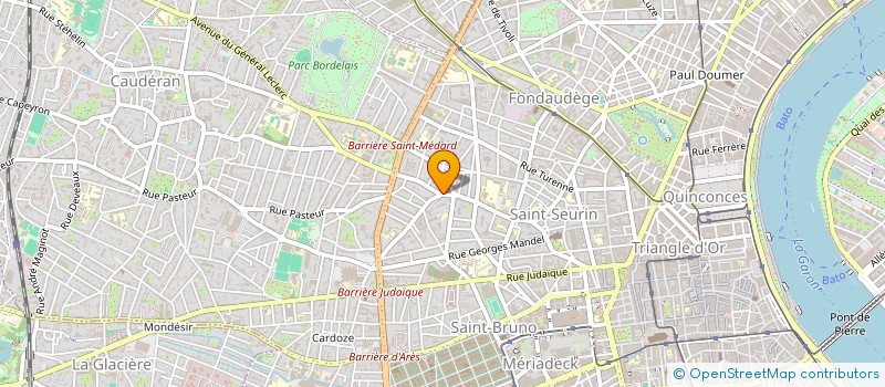 localisation de l'entreprise MONSIEUR ETIENNE SECKINGER à BORDEAUX