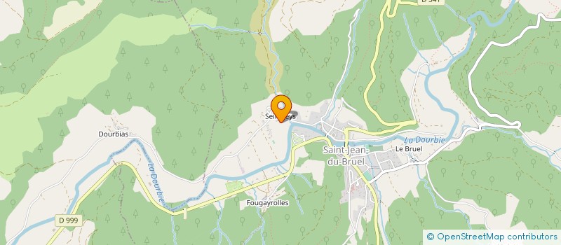 localisation de l'entreprise MONSIEUR ETIENNE SERCLERAT  LA COUVERTOIRADE