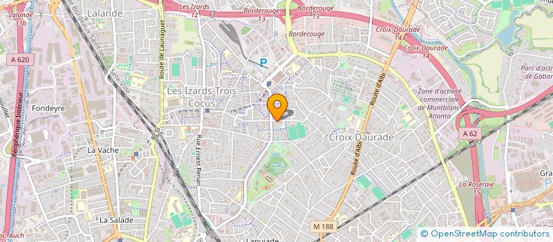localisation de l'entreprise MONSIEUR ETIENNE SOUBIROU à TOULOUSE