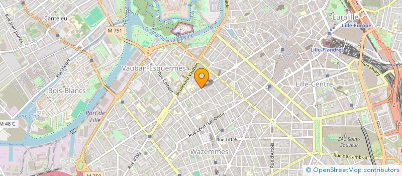 localisation de l'entreprise MONSIEUR ETIENNE SPOR à LILLE