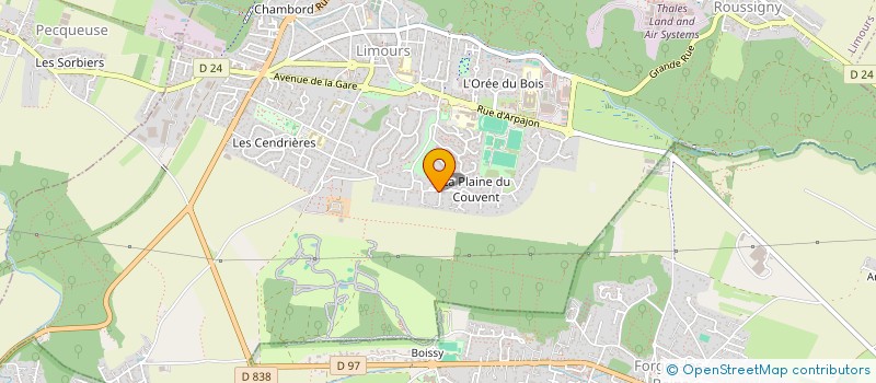 localisation de l'entreprise MONSIEUR ETIENNE TAKACS  LIMOURS