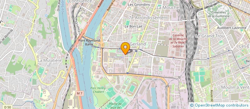 localisation de l'entreprise MONSIEUR ETIENNE TAMBERI  LYON