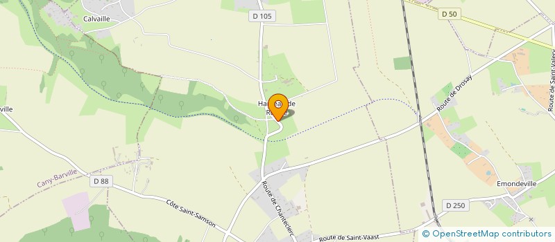 localisation de l'entreprise MONSIEUR ETIENNE TASSEL  BOSVILLE