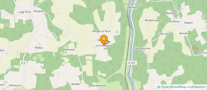 localisation de l'entreprise MONSIEUR ETIENNE TEICHERT à PLUMELIAU-BIEUZY