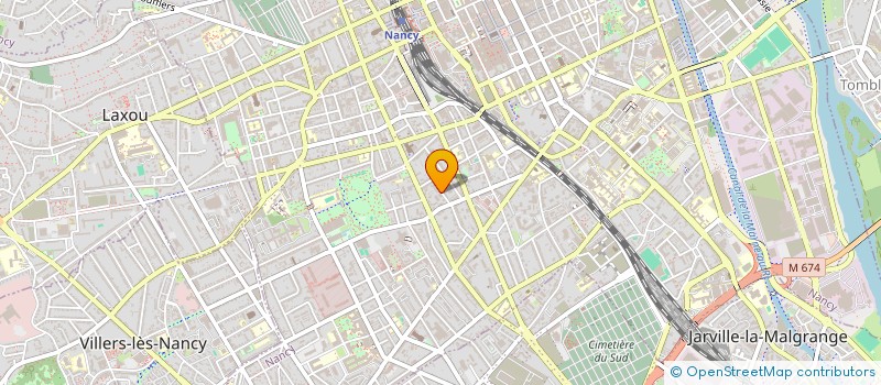 localisation de l'entreprise MONSIEUR ETIENNE THILLOUX  NANCY