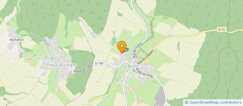 localisation de l'entreprise MONSIEUR ETIENNE TISSERAND  CORDONNET