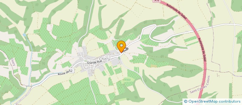 localisation de l'entreprise MONSIEUR ETIENNE TOTAL  CHITRY