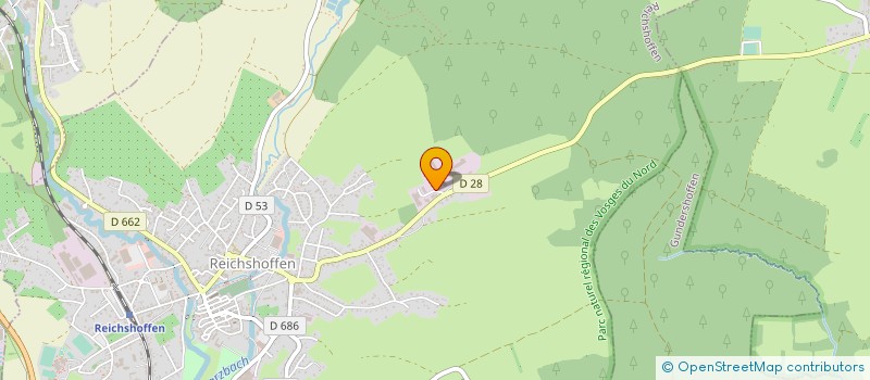 localisation de l'entreprise MONSIEUR ETIENNE TRAUTMANN  REICHSHOFFEN