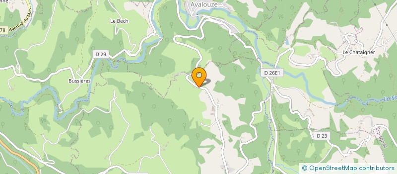 localisation de l'entreprise MONSIEUR ETIENNE TREMOUILLE  LAGARDE-MARC-LA-TOUR