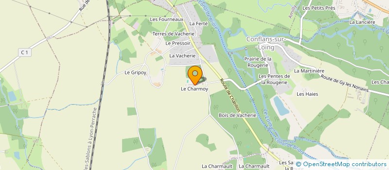 localisation de l'entreprise MONSIEUR ETIENNE TRIAU à CONFLANS-SUR-LOING