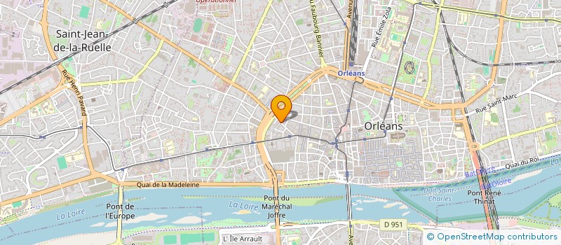 localisation de l'entreprise MONSIEUR ETIENNE TRIBOLLET à ORLEANS