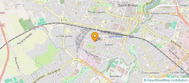 localisation de l'entreprise MONSIEUR ETIENNE TUAL à SAINT-BRIEUC