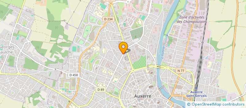 localisation de l'entreprise MONSIEUR ETIENNE VALLE à AUXERRE