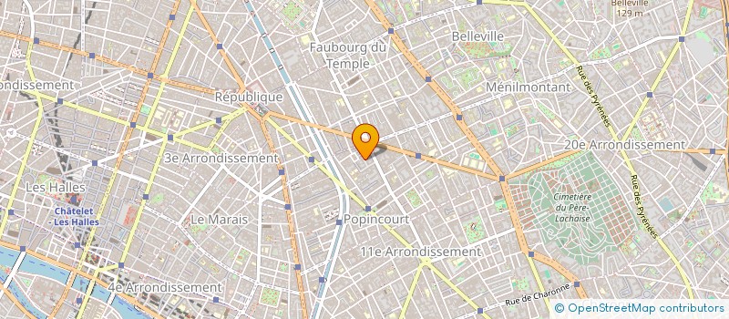 localisation de l'entreprise MONSIEUR ETIENNE VANSOETERTEDE  PARIS