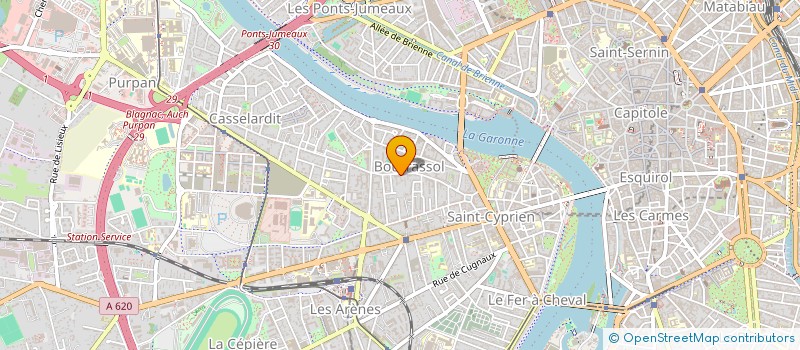 localisation de l'entreprise MONSIEUR ETIENNE VARDON à TOULOUSE