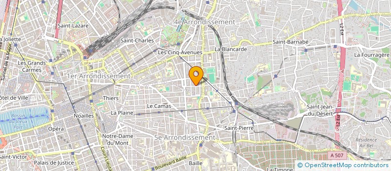 localisation de l'entreprise MONSIEUR ETIENNE VEDRINE à MARSEILLE