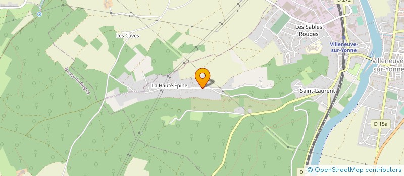 localisation de l'entreprise MONSIEUR ETIENNE VERPY à VILLENEUVE-SUR-YONNE