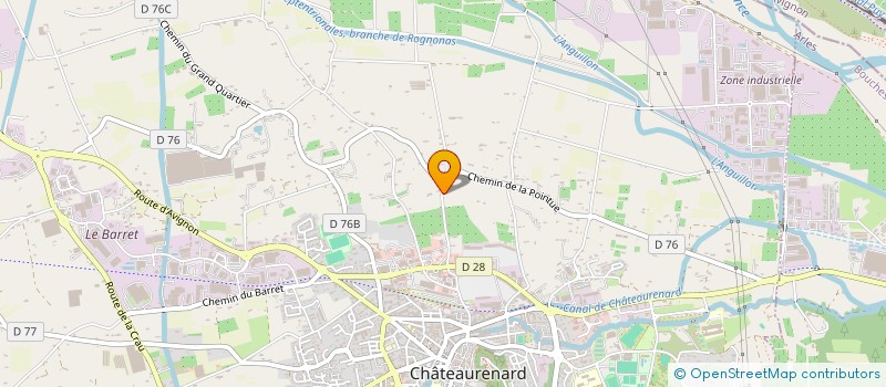 localisation de l'entreprise MONSIEUR ETIENNE VERRAN à CHATEAURENARD