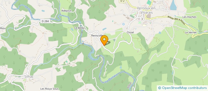 localisation de l'entreprise MONSIEUR ETIENNE VEY  SAINT-JEAN-CHAMBRE