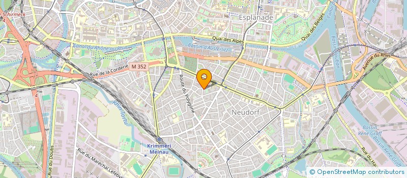localisation de l'entreprise MONSIEUR ETIENNE VIGNERON à STRASBOURG