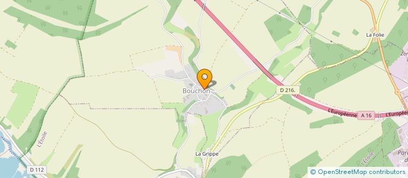 localisation de l'entreprise MONSIEUR ETIENNE VIGNON  BOUCHON