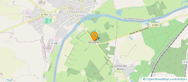 localisation de l'entreprise MONSIEUR ETIENNE VILLE  LES HAUTS-D'ANJOU