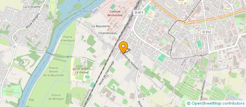localisation de l'entreprise MONSIEUR ETIENNE VINCENT à ANGERS