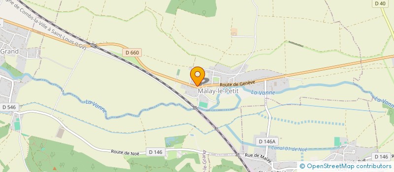 localisation de l'entreprise MONSIEUR ETIENNE VINCENT  MALAY-LE-PETIT