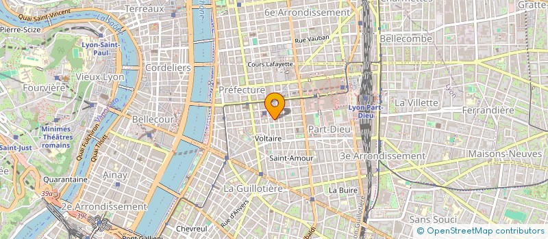 localisation de l'entreprise MONSIEUR ETIENNE VIRAPIN CAROUMBIN  LYON