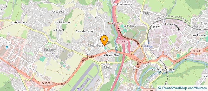 localisation de l'entreprise MONSIEUR ETIENNE VULLIET à ANNECY