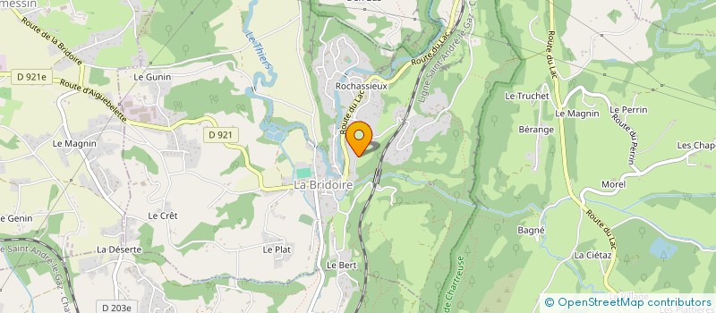 localisation de l'entreprise MONSIEUR ETIENNE WACHEUL  LA BRIDOIRE