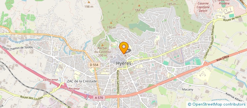 localisation de l'entreprise MONSIEUR ETIENNE WES  HYERES