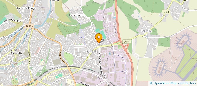 localisation de l'entreprise MONSIEUR ETIENNE WISS  EVREUX