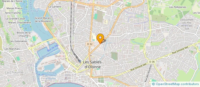 localisation de l'entreprise MONSIEUR ETIENNE ZEITINDJIOGLOU à LES SABLES D'OLONNE