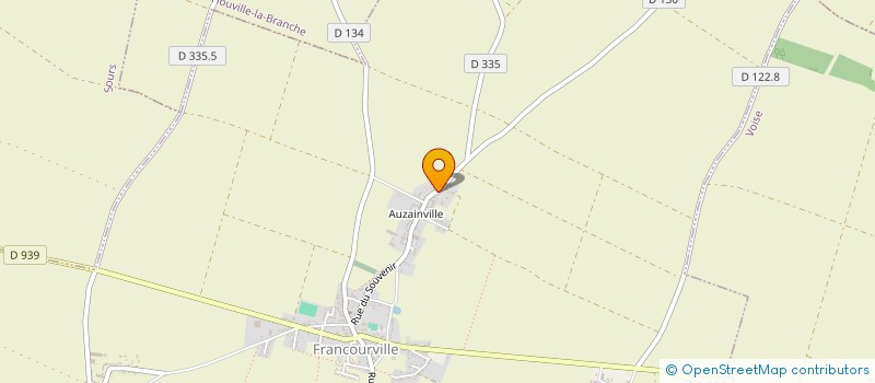 localisation de l'entreprise MONSIEUR ETIENNE ZIMMERMANN à FRANCOURVILLE
