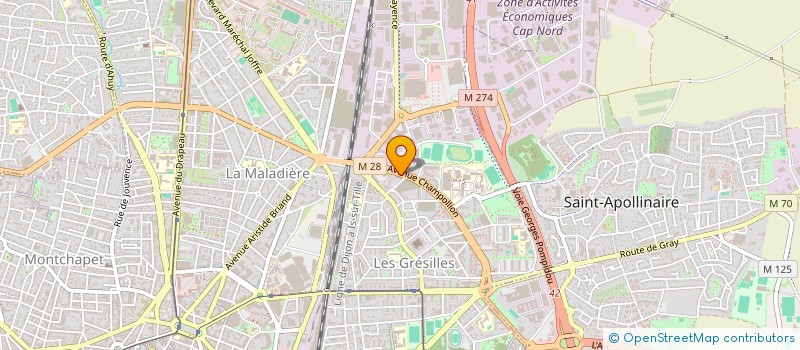 localisation de l'entreprise MONSIEUR ETO IBRAHIM à DIJON