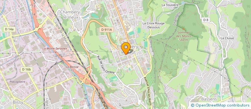 localisation de l'entreprise MONSIEUR ETOH OVIE  CHAMBERY